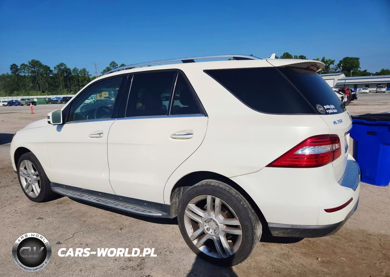 2015 Mercedes-Benz Ml 350 VIN:4JGDA5JB2FA452431 - 2
