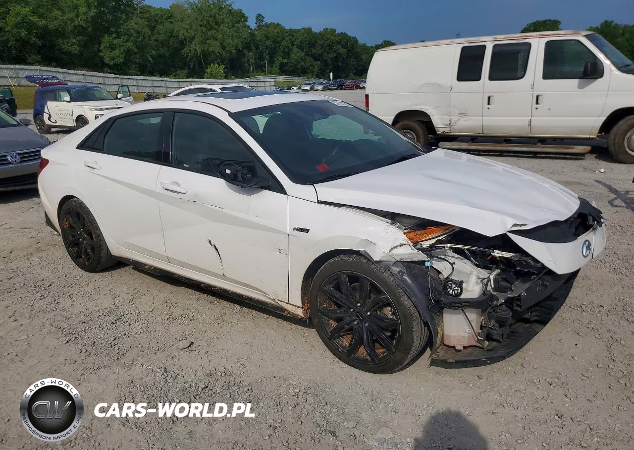 2023 Hyundai Elantra N Line VIN:KMHLR4AF5PU466406 - 4