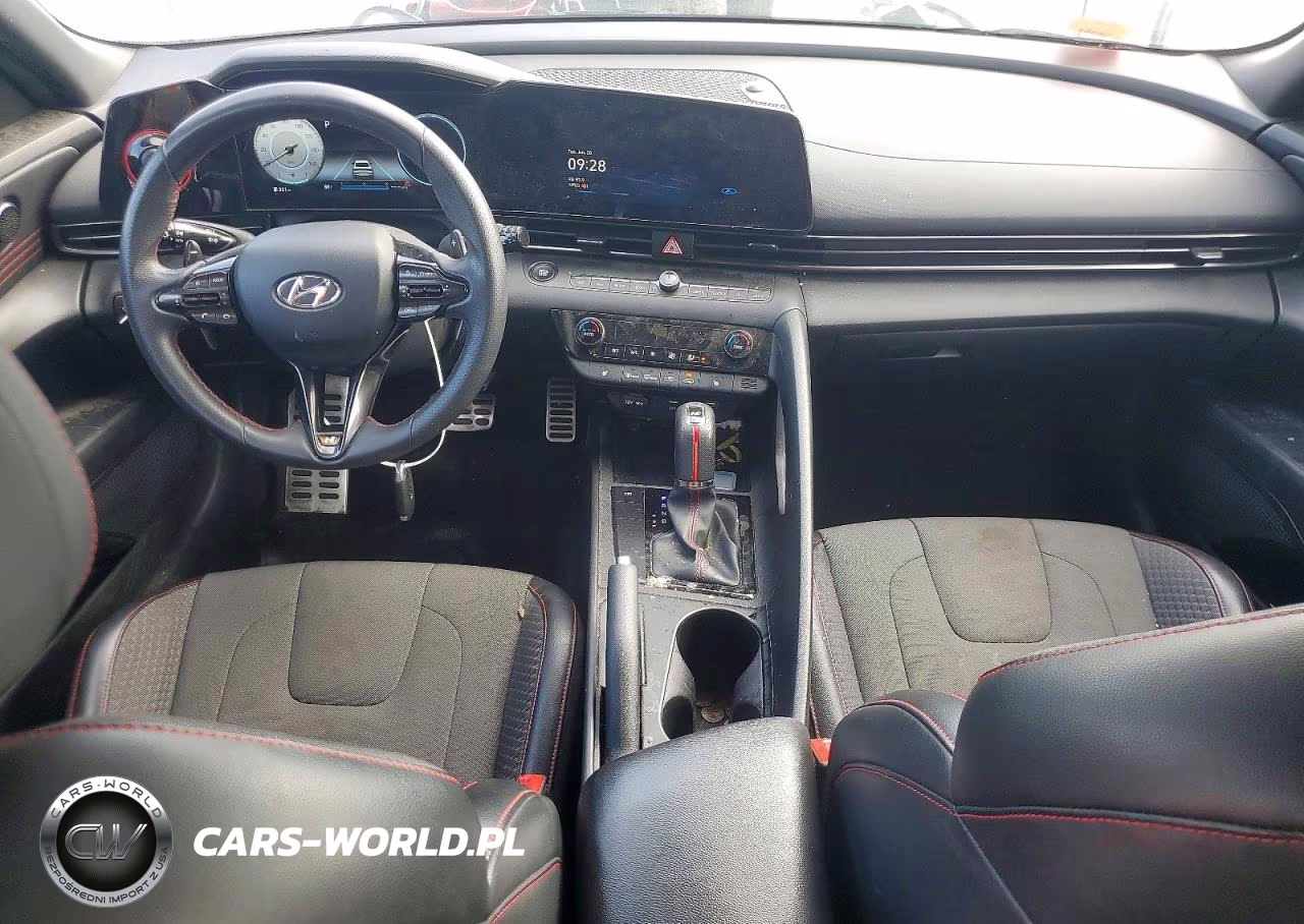 2023 Hyundai Elantra N Line VIN:KMHLR4AF5PU466406 - 8