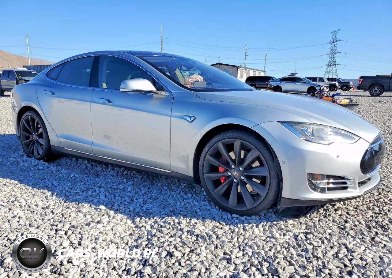 2014 Tesla Model S VIN:5YJSA1H29EFP62401 - 4