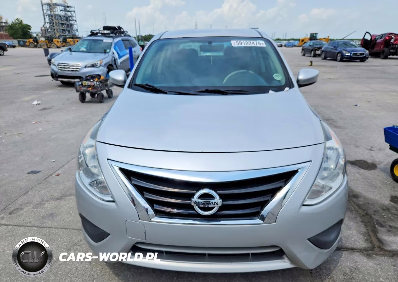 2019 Nissan Versa Sv VIN:3N1CN7AP5KL817458 - 5