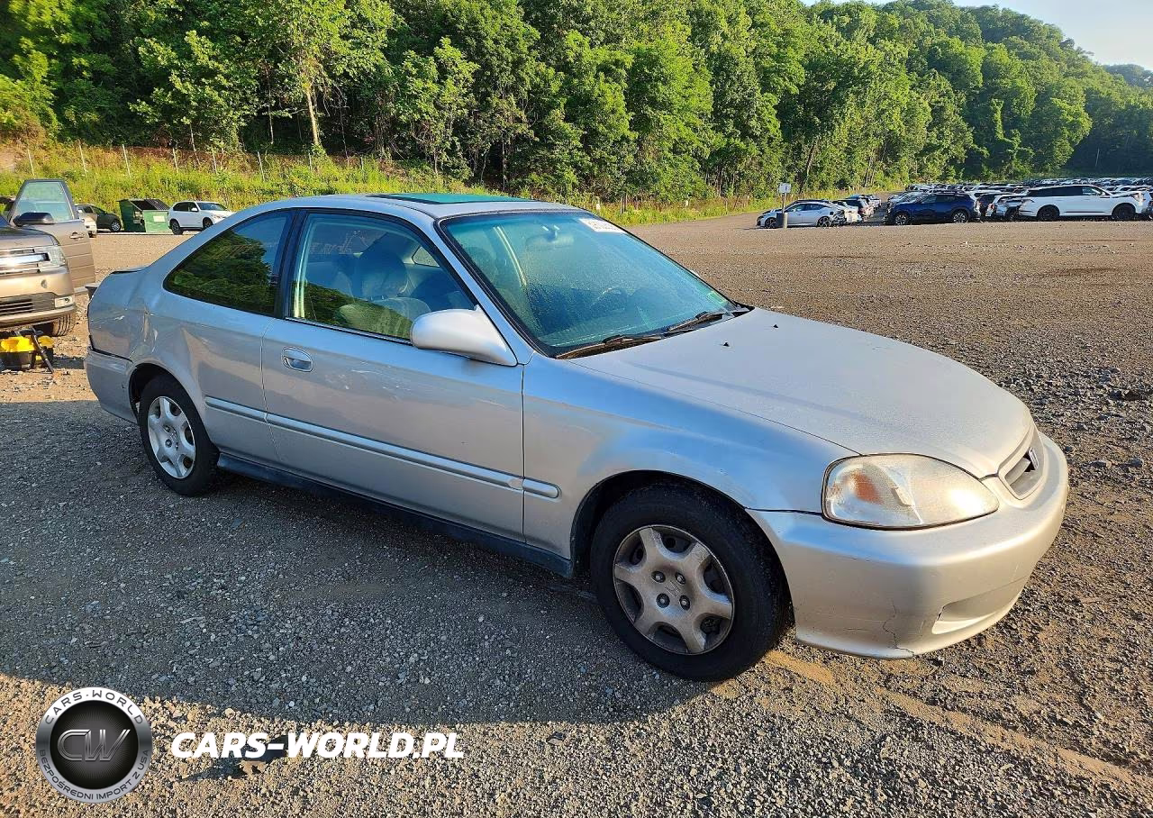 1999 Honda Civic Ex VIN:1HGEJ8245XL092556 - 4