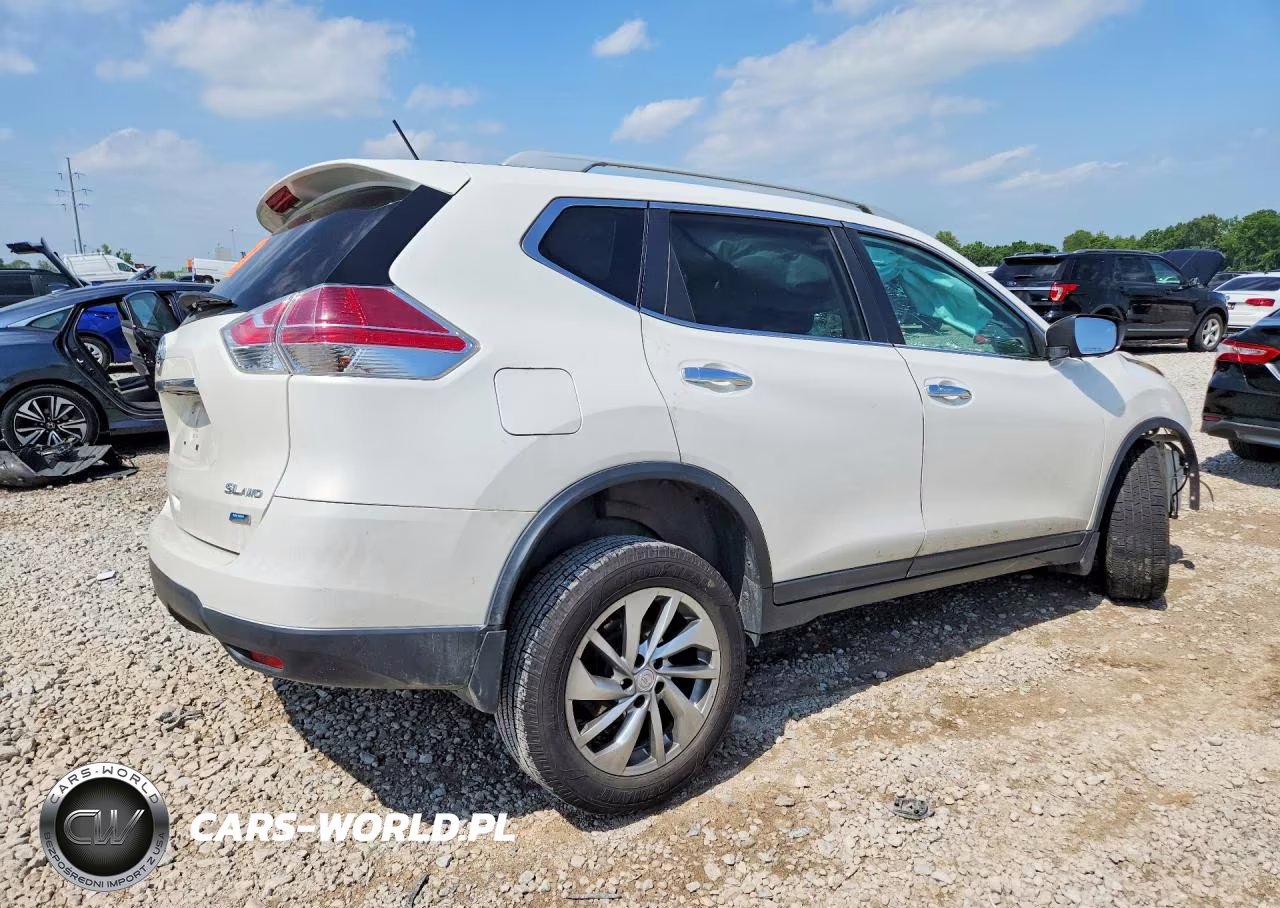 2014 Nissan Rogue Sl VIN:5N1AT2MV8EC758957 - 3