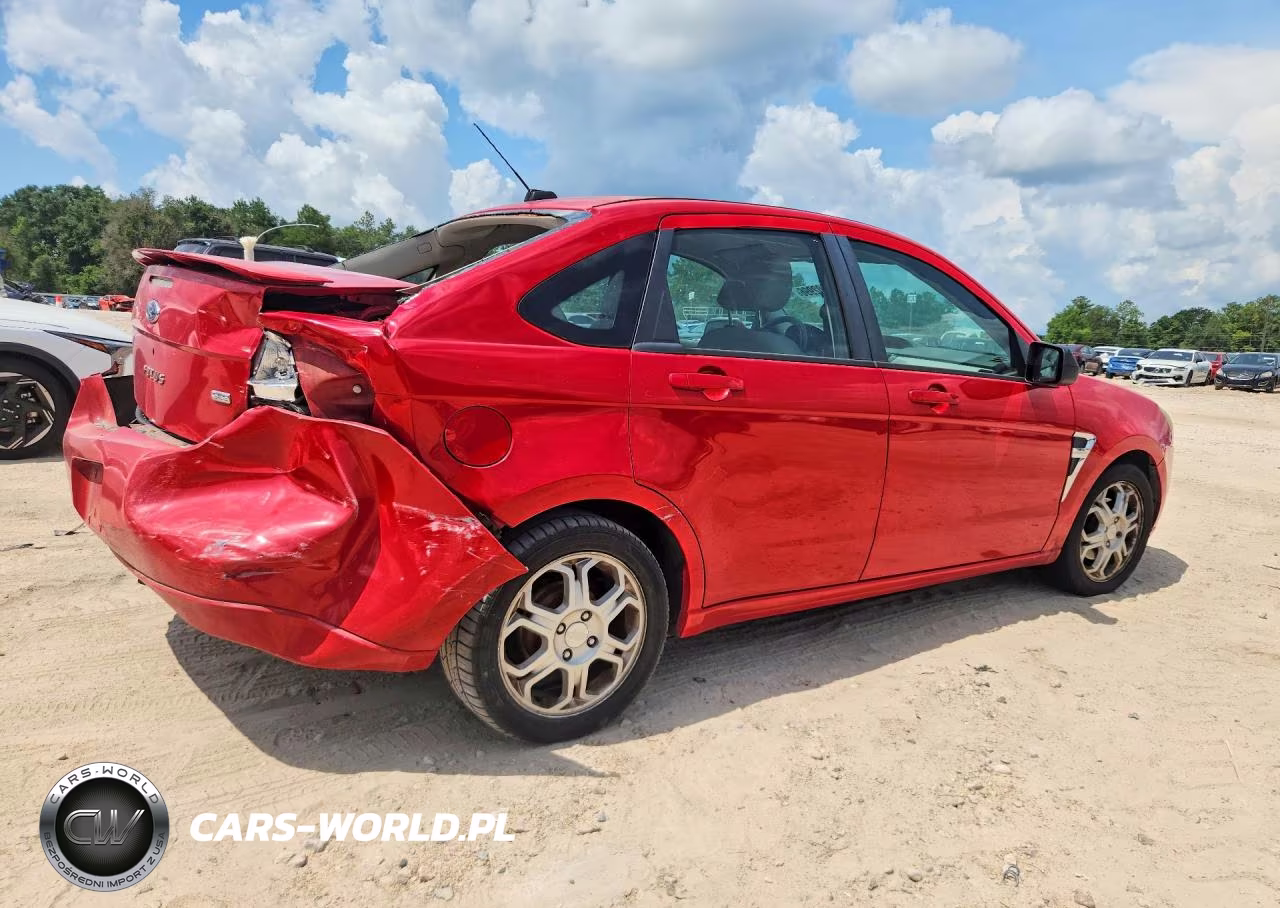 2008 Ford Focus Se VIN:1FAHP35N48W183373 - 3