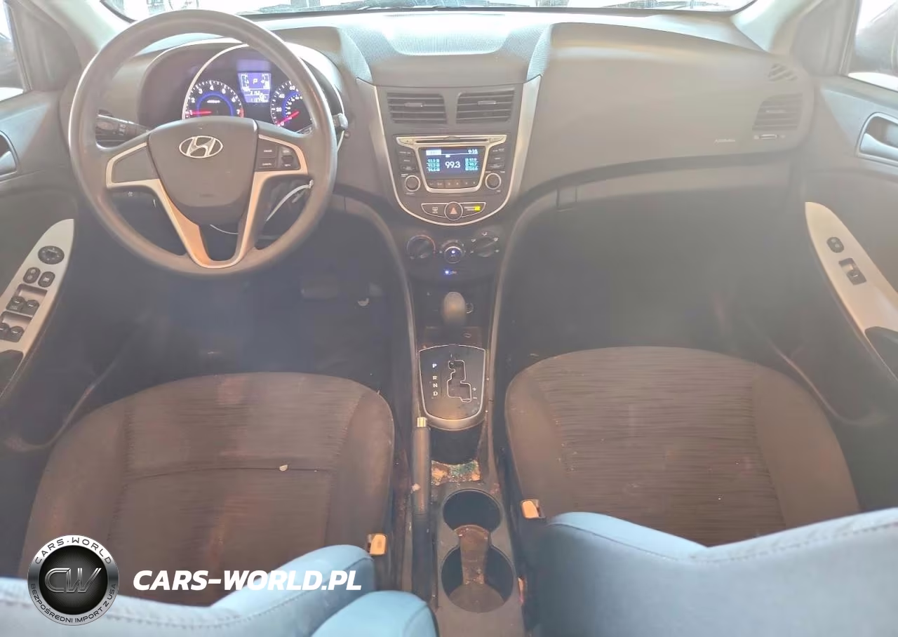 2015 Hyundai Accent Gs VIN:KMHCT5AE6FU227797 - 8