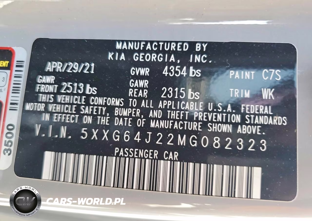 2021 Kia K5 Gt Line VIN:5XXG64J22MG082323 - 12