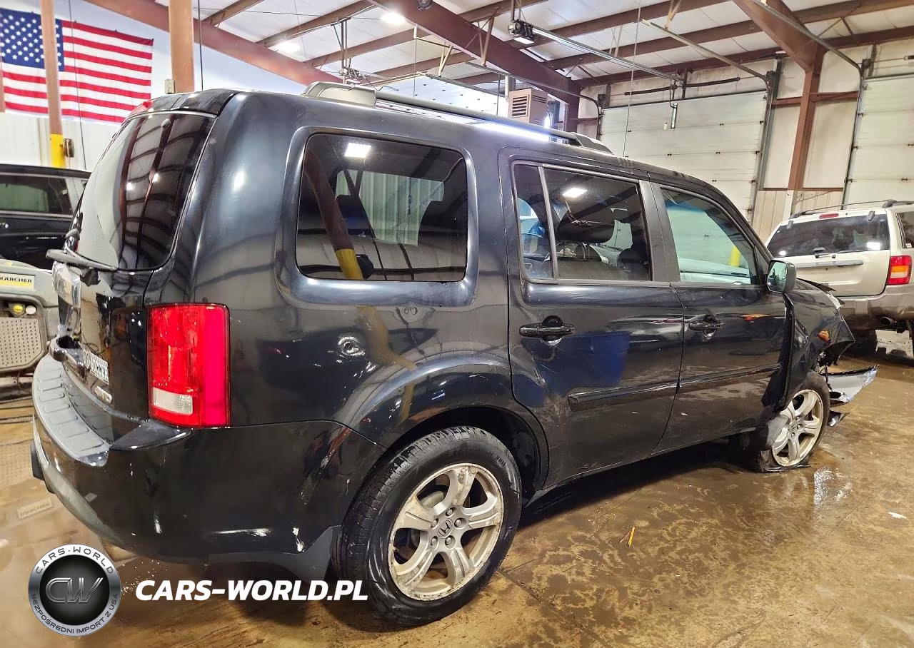 2012 Honda Pilot Exl VIN:5FNYF4H54CB047093 - 3