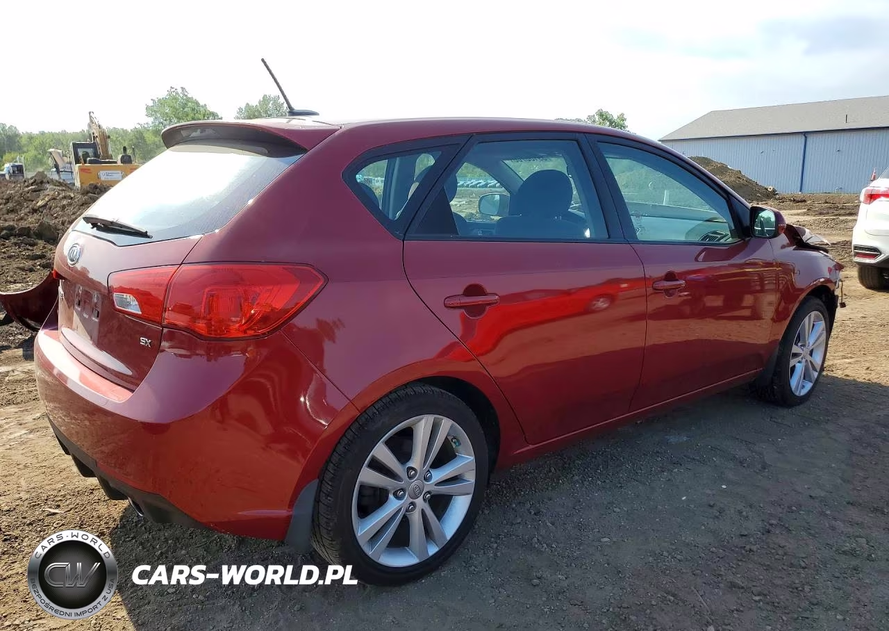 2011 Kia Forte Sx VIN:KNAFW5A32B5408226 - 3