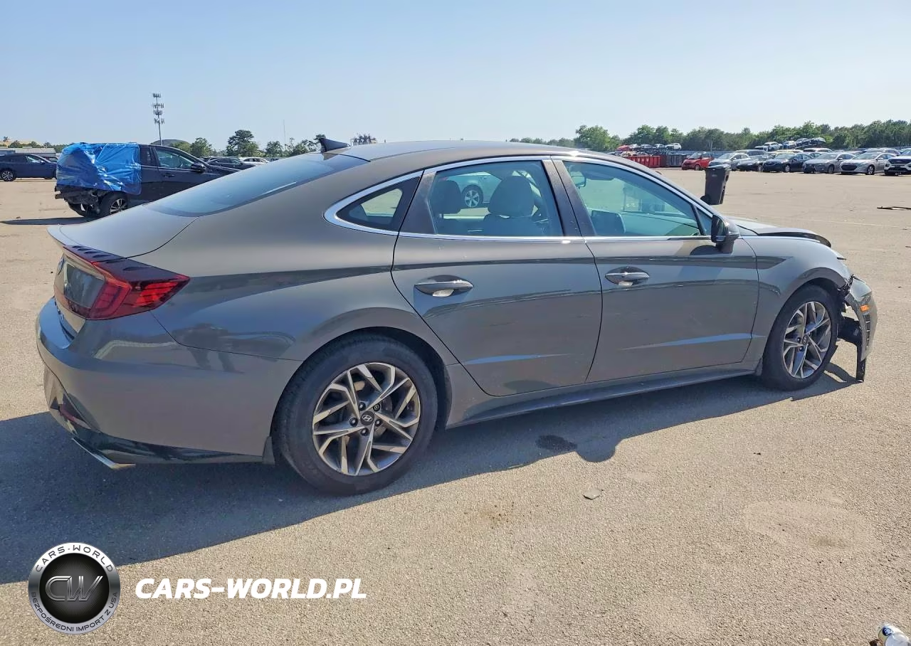 2021 Hyundai Sonata Sel VIN:5NPEL4JA1MH091574 - 3