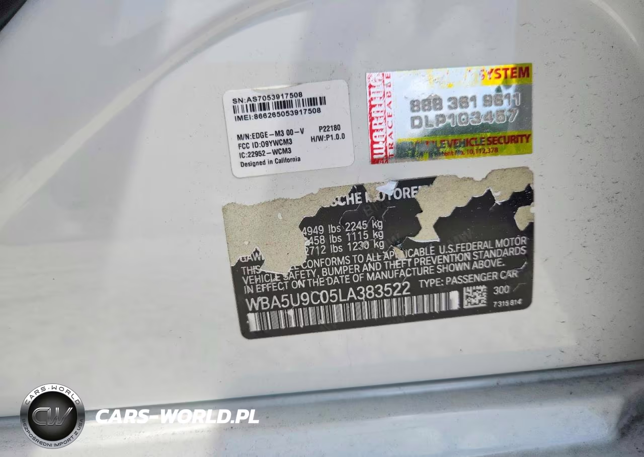 2020 BMW M340Xi VIN:WBA5U9C05LA383522 - 13