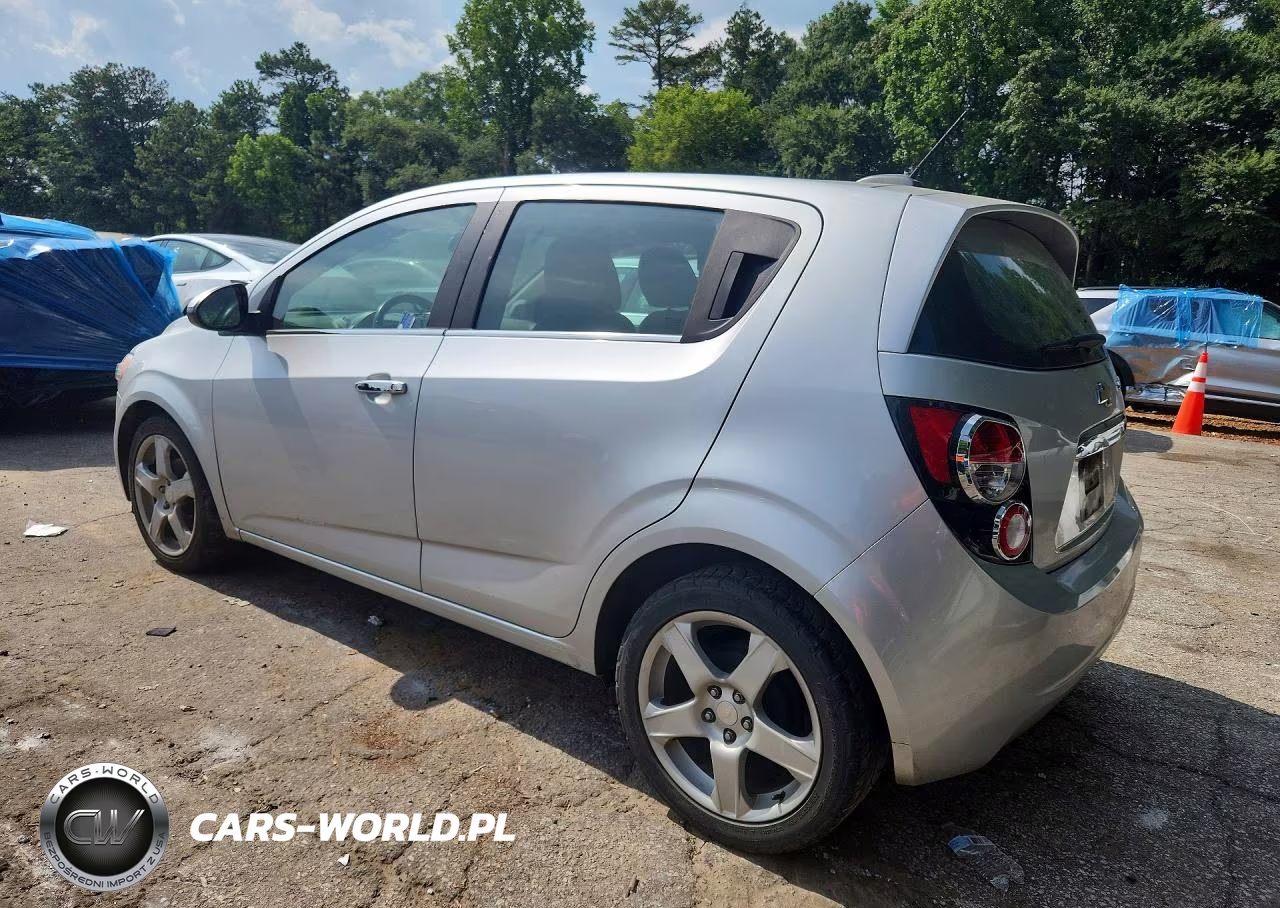 2016 Chevrolet Sonic Ltz VIN:1G1JE6SB9G4159683 - 2