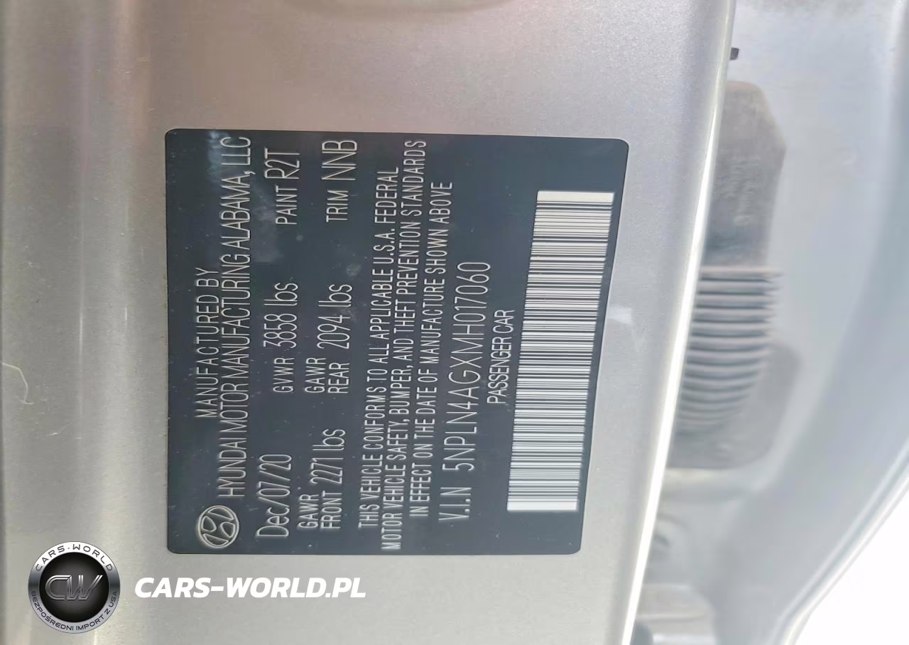 2021 Hyundai Elantra Sel VIN:5NPLN4AGXMH017060 - 13