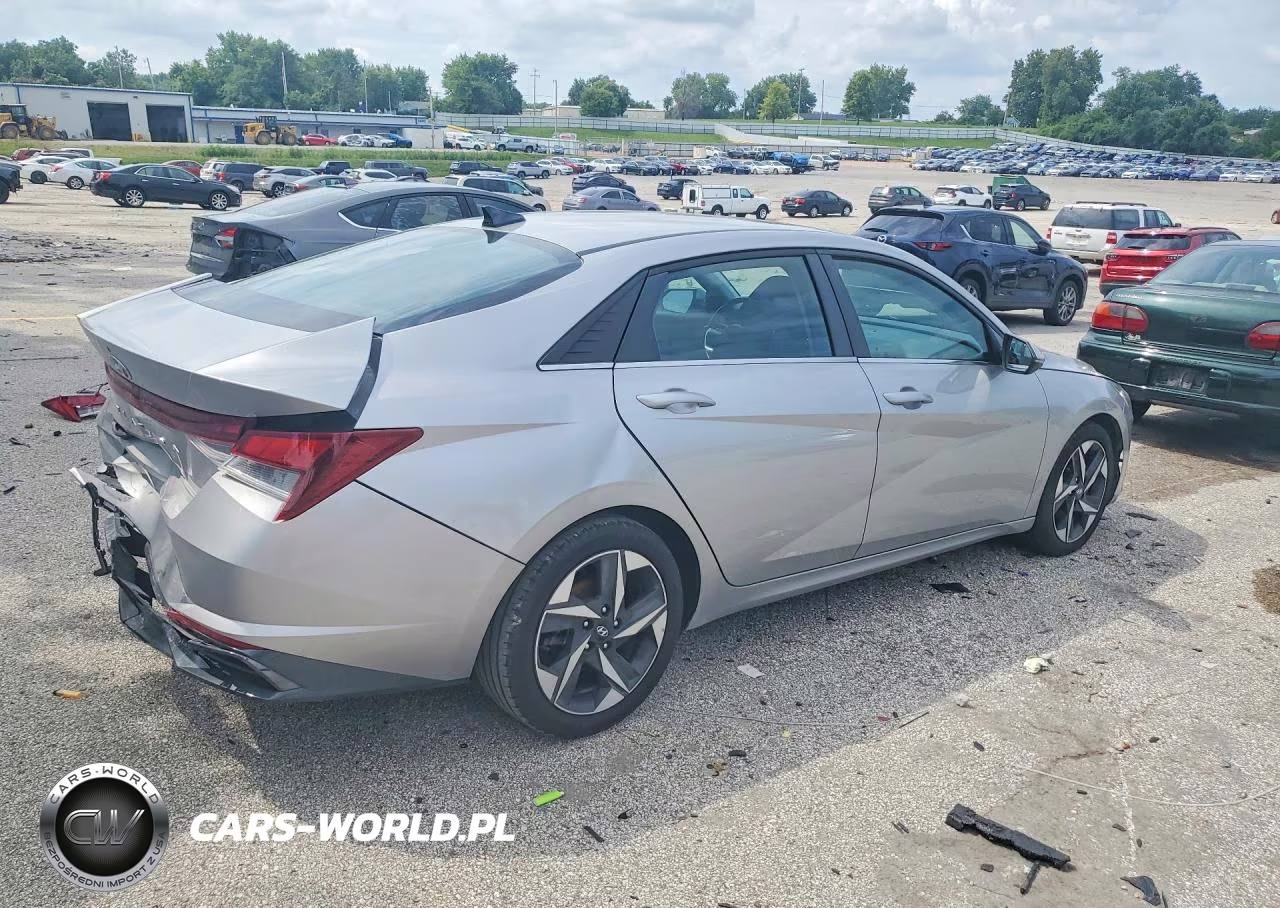 2021 Hyundai Elantra Sel VIN:5NPLN4AGXMH017060 - 3