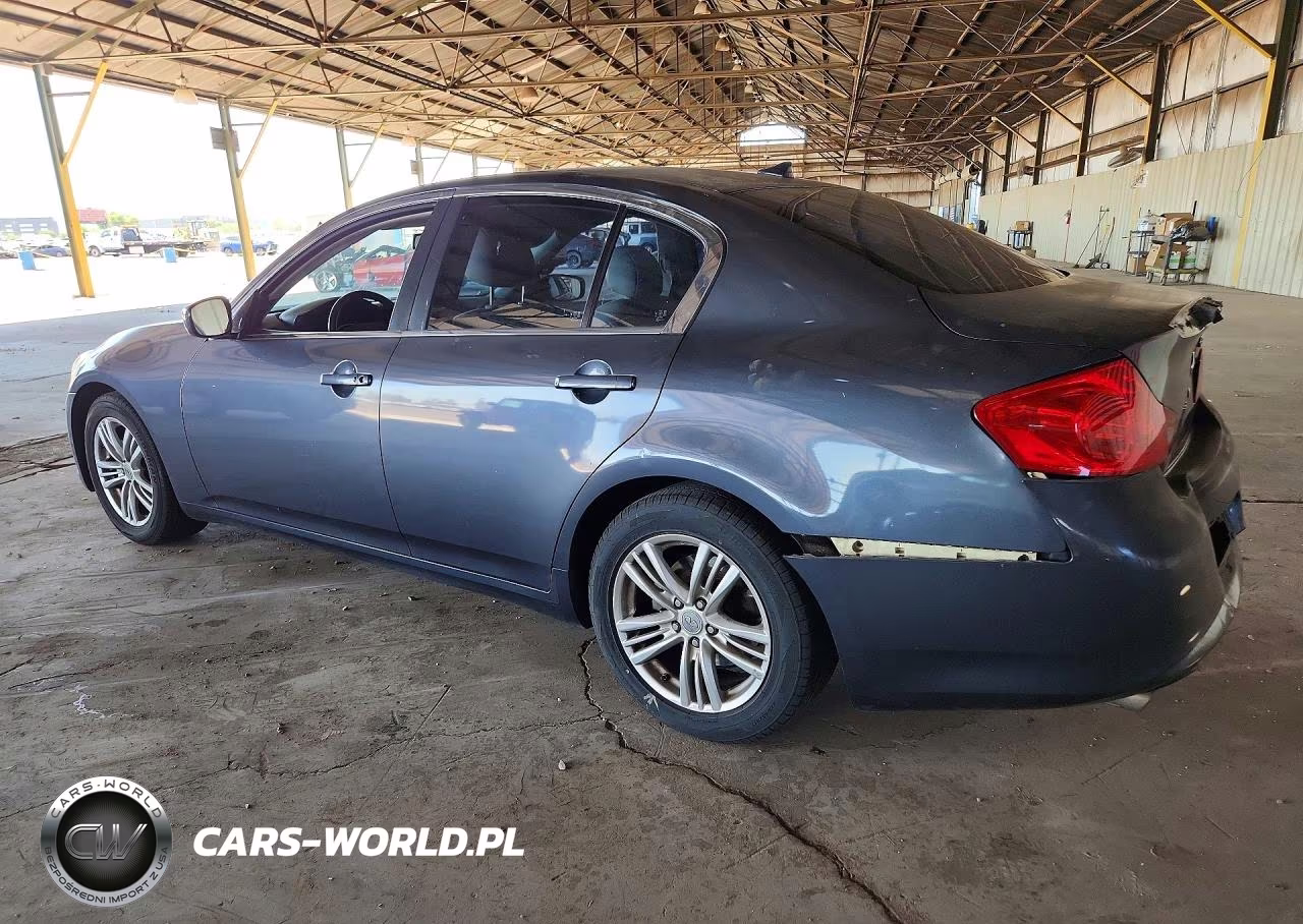 2012 Infiniti G25 Sedan Base VIN:JN1DV6APXCM700027 - 2