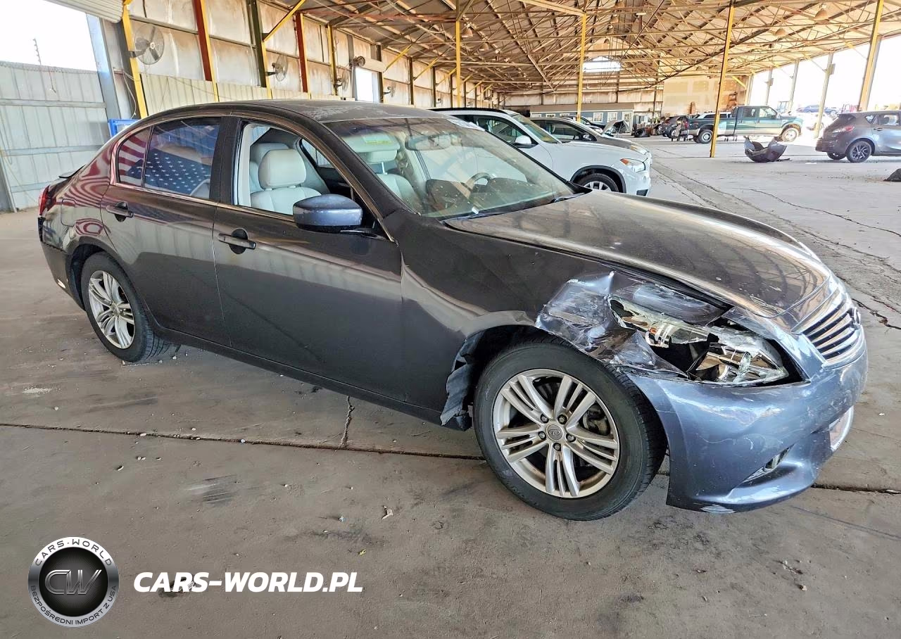 2012 Infiniti G25 Sedan Base VIN:JN1DV6APXCM700027 - 4
