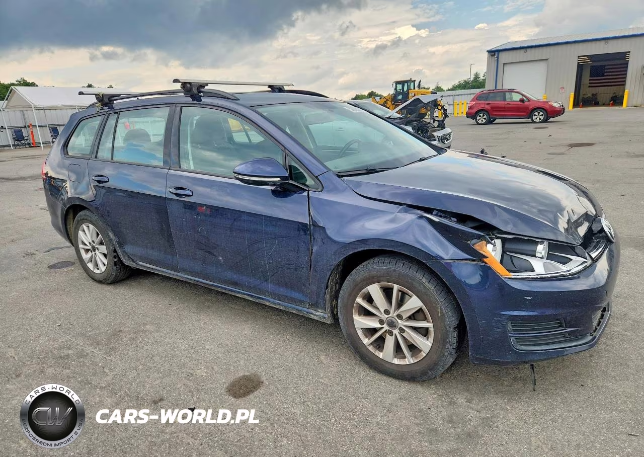 2017 Volkswagen Golf Sportwagen S VIN:3VWA17AU8HM534297 - 4