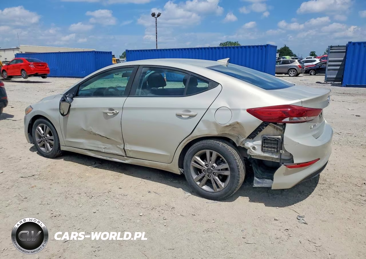 2018 Hyundai Elantra Sel VIN:KMHD84LF3JU450555 - 2