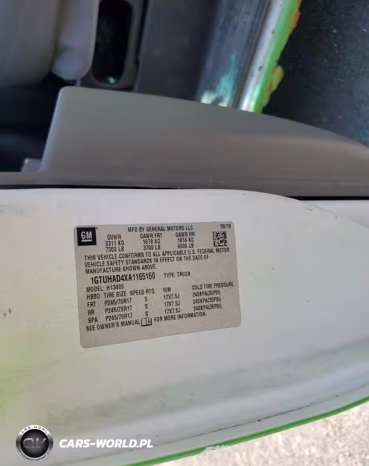2010 GMC Savana G1500 VIN:1GTUHAD4XA1165160 - 13