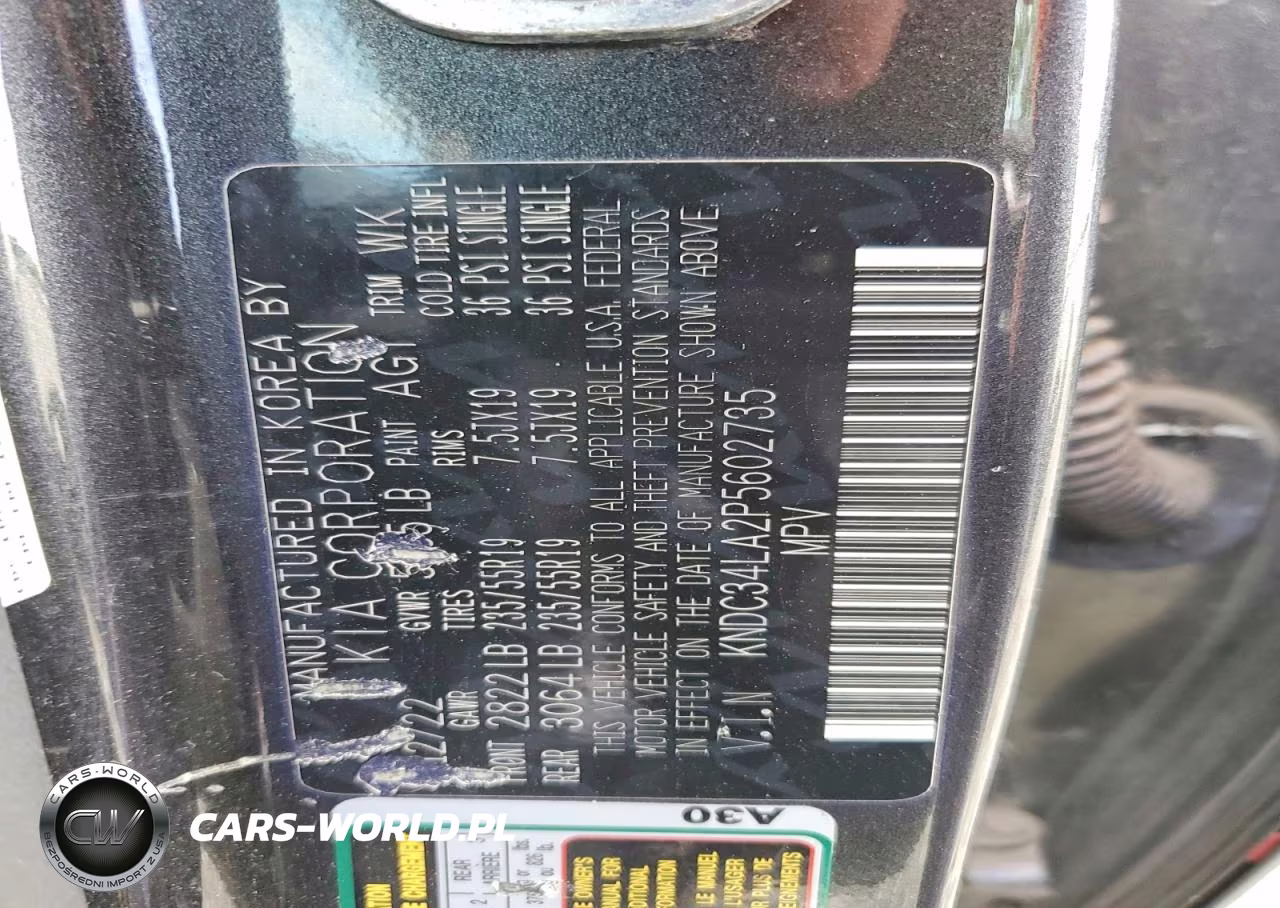 2023 Kia Ev6 Wind VIN:KNDC34LA2P5602735 - 12