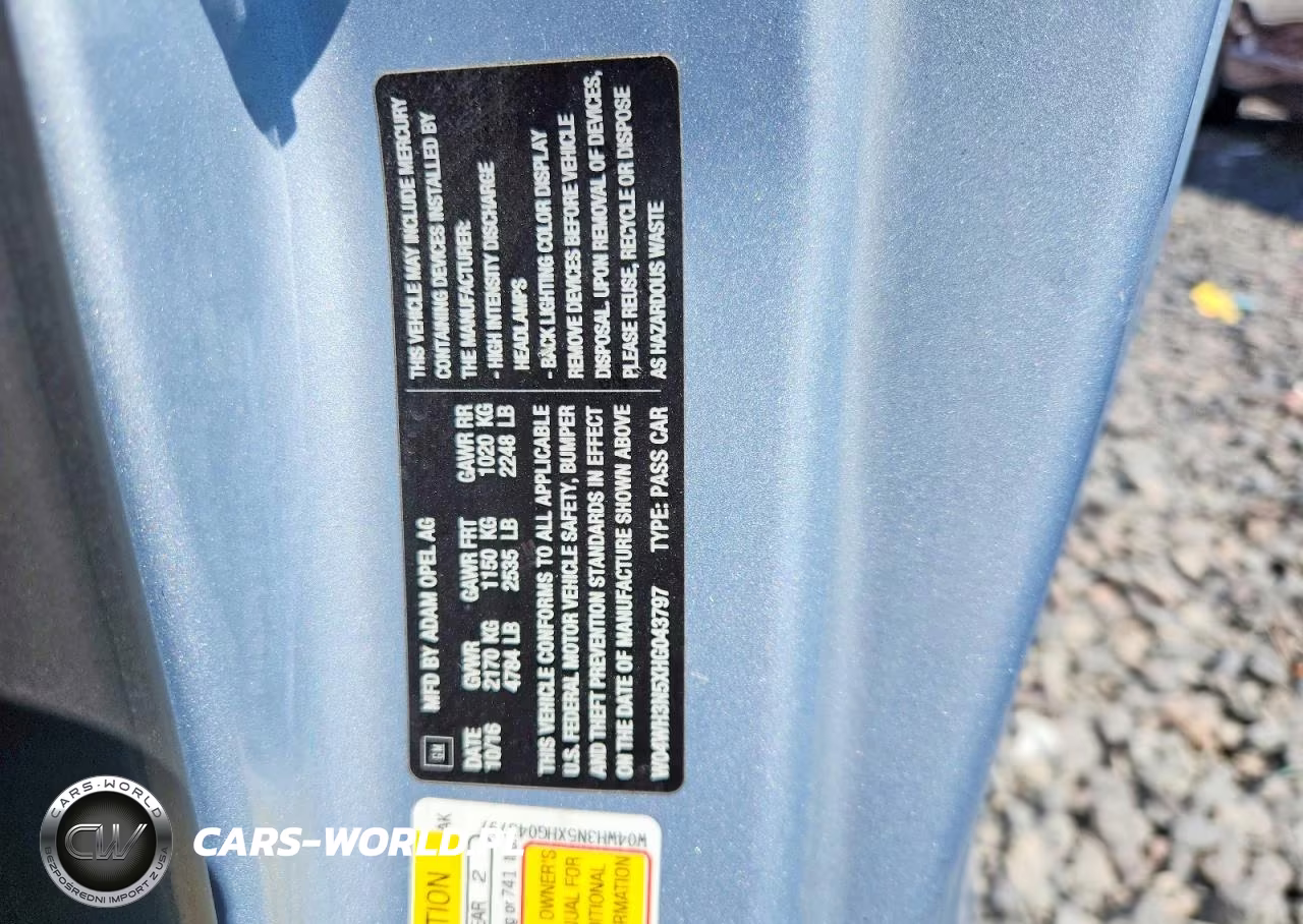 2017 Buick Cascada Premium VIN:W04WH3N5XHG043797 - 12