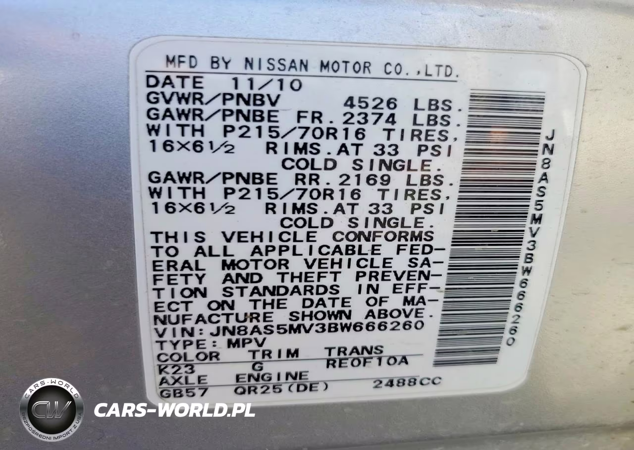2011 Nissan Rogue S VIN:JN8AS5MV3BW666260 - 13