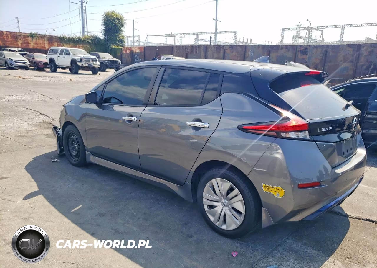 2021 Nissan Leaf S VIN:1N4AZ1BV5MC554752 - 2