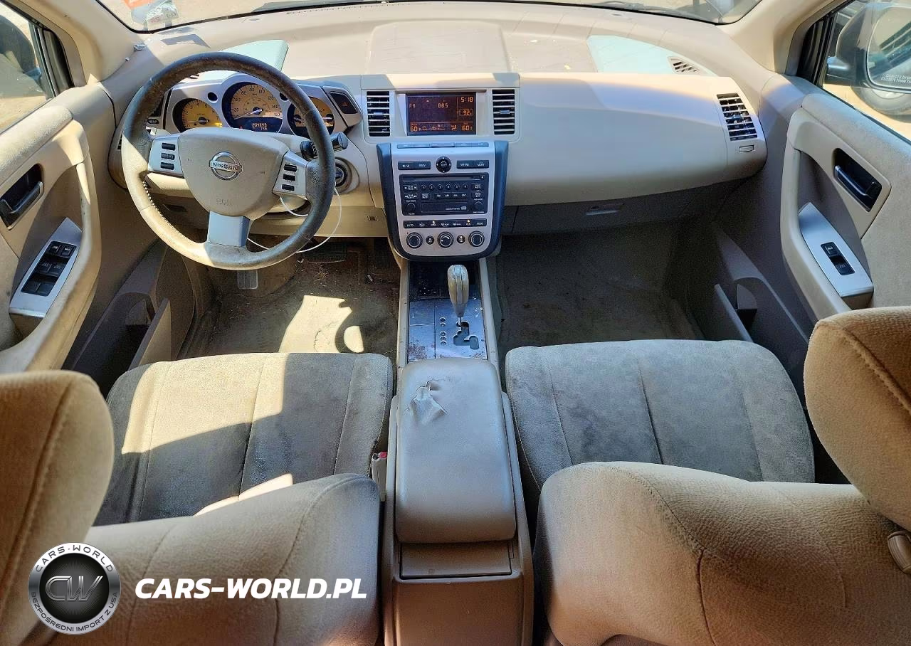 2005 Nissan Murano S VIN:JN8AZ08T25W315903 - 8