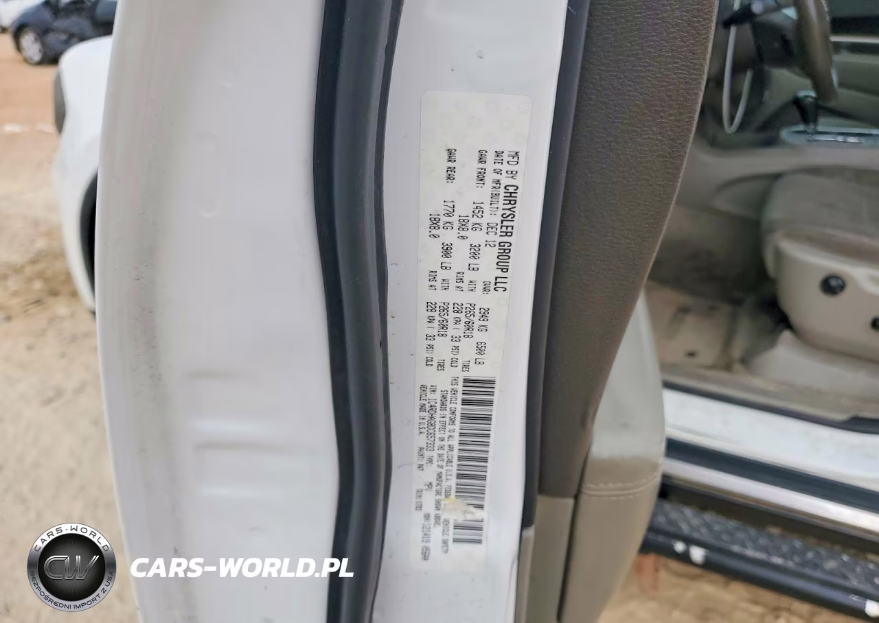2013 Dodge Durango Sxt VIN:1C4RDHAG8DC657333 - 13