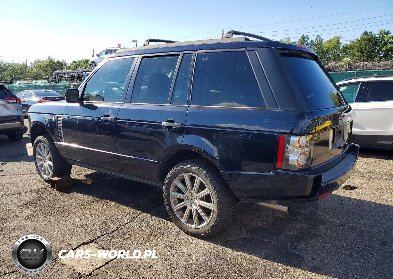 2010 Land Rover Range Rover Hse Luxury VIN:SALMF1E40AA327620 - 2