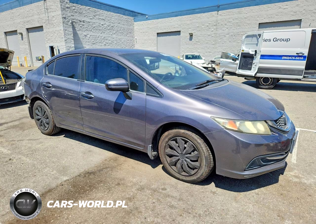 2014 Honda Civic Lx VIN:19XFB2F53EE256604 - 4