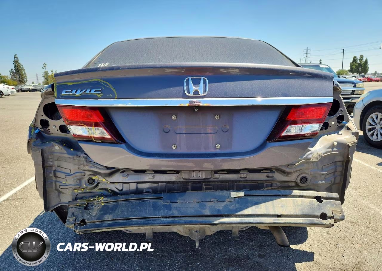 2014 Honda Civic Lx VIN:19XFB2F53EE256604 - 6
