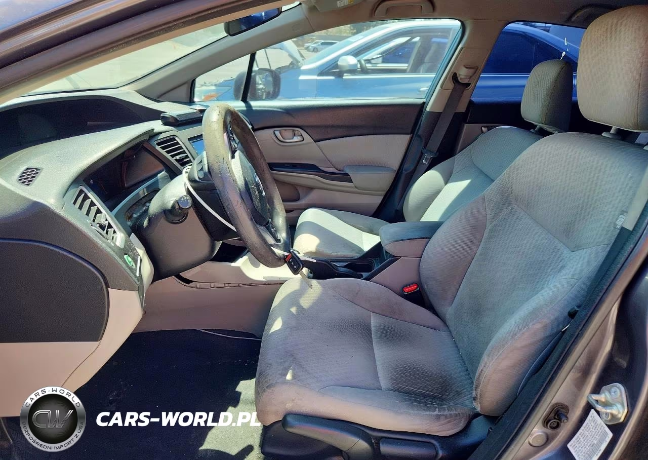 2014 Honda Civic Lx VIN:19XFB2F53EE256604 - 7