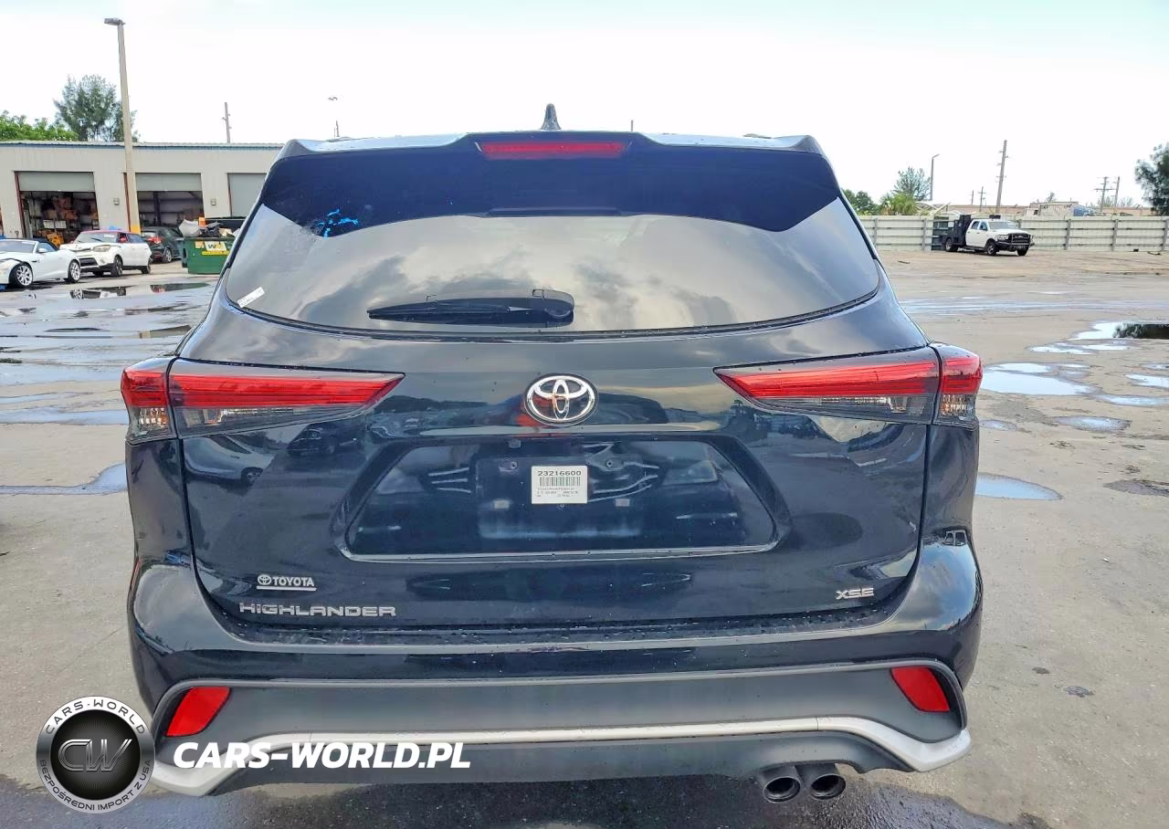 2023 Toyota Highlander Xse VIN:5TDKDRAH0PS025137 - 6