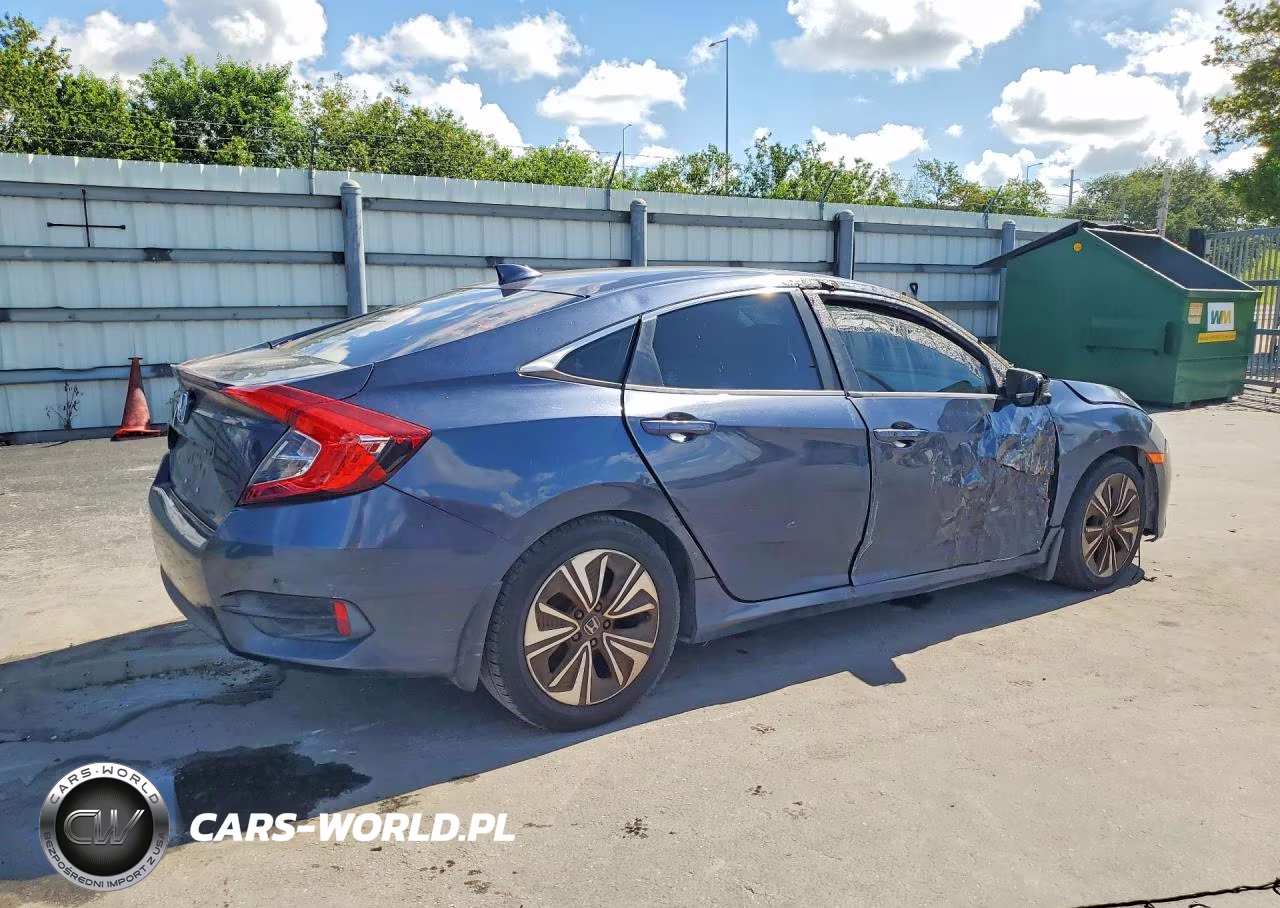2017 Honda Civic Exl VIN:19XFC1F79HE021105 - 3