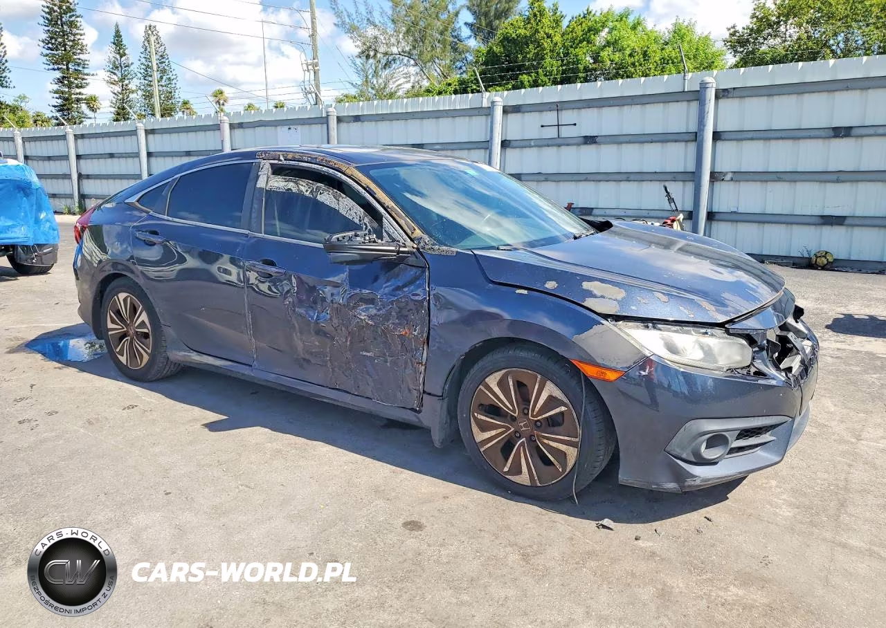 2017 Honda Civic Exl VIN:19XFC1F79HE021105 - 4