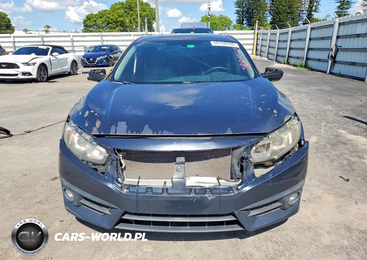 2017 Honda Civic Exl VIN:19XFC1F79HE021105 - 5