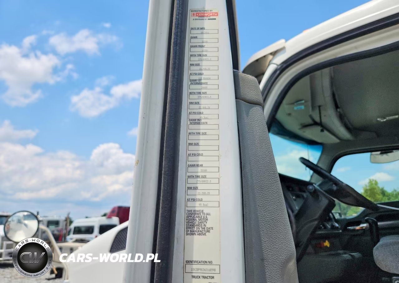 2017 Kenworth Constructi - Semi Truck VIN:1XKZDP9X3HJ168598 - 10