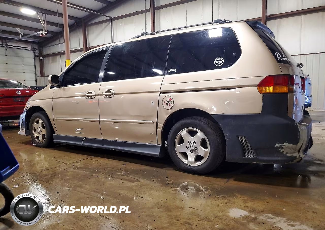 2002 Honda Odyssey Ex VIN:2HKRL18642H534413 - 2