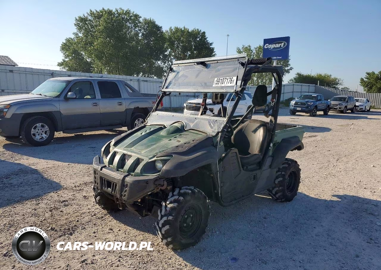 2012 Yamaha Rhino 700 Utility Vehicle VIN:5Y4AM16Y2CA020218 - 2
