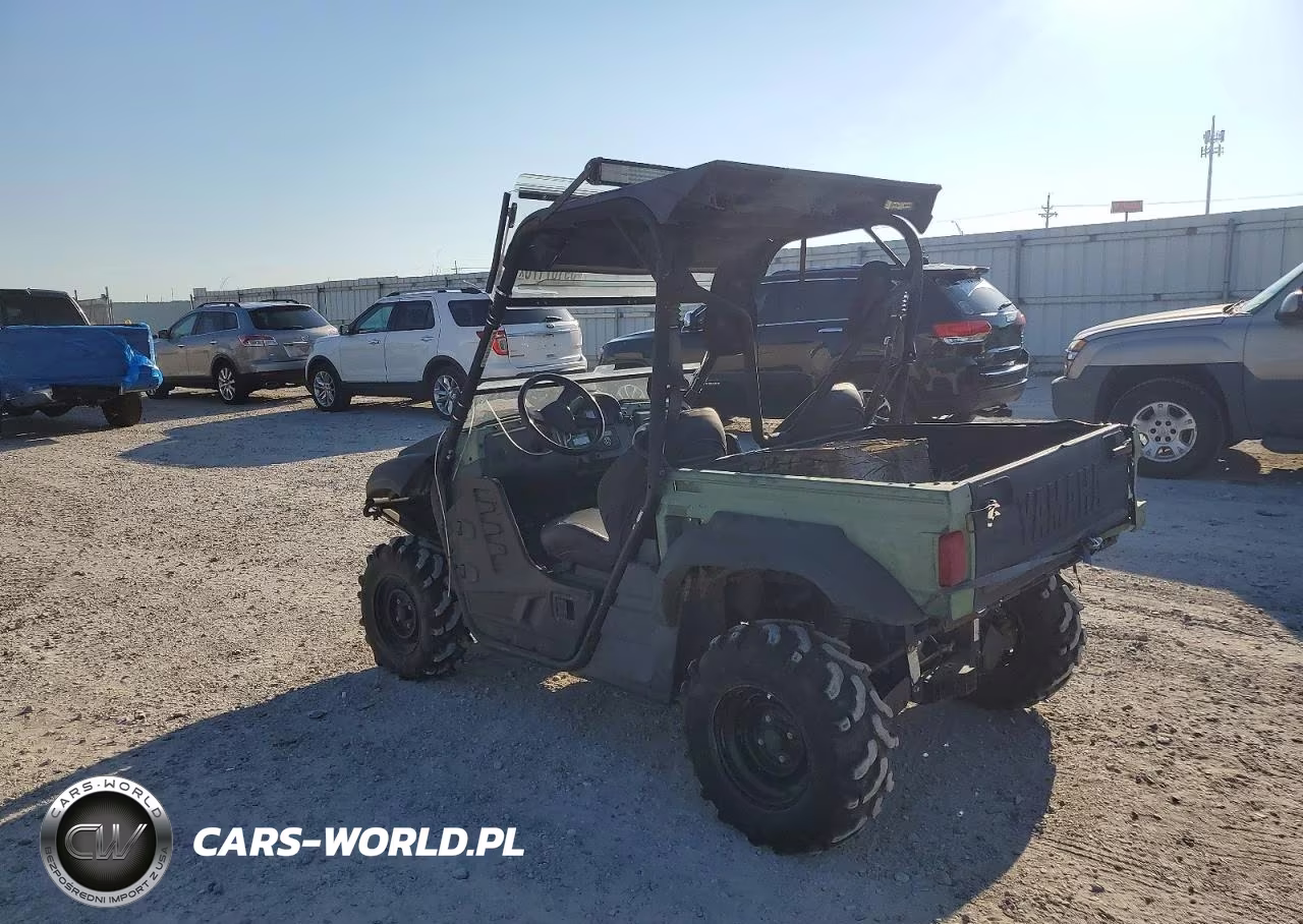 2012 Yamaha Rhino 700 Utility Vehicle VIN:5Y4AM16Y2CA020218 - 3