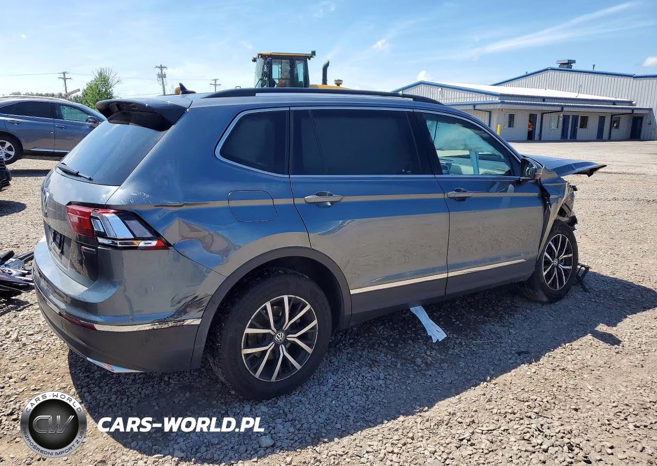2021 Volkswagen Tiguan Se VIN:3VV2B7AX1MM087516 - 3