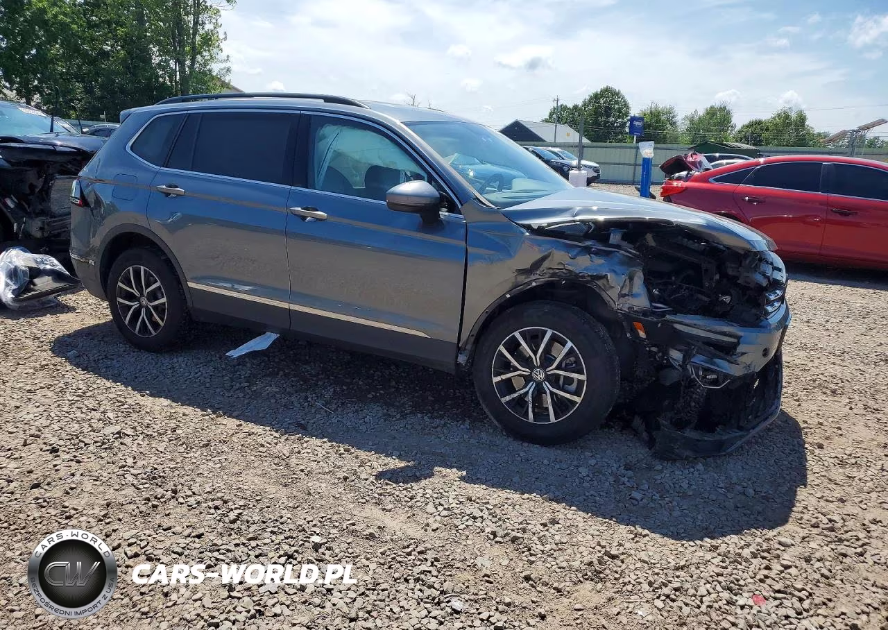 2021 Volkswagen Tiguan Se VIN:3VV2B7AX1MM087516 - 4