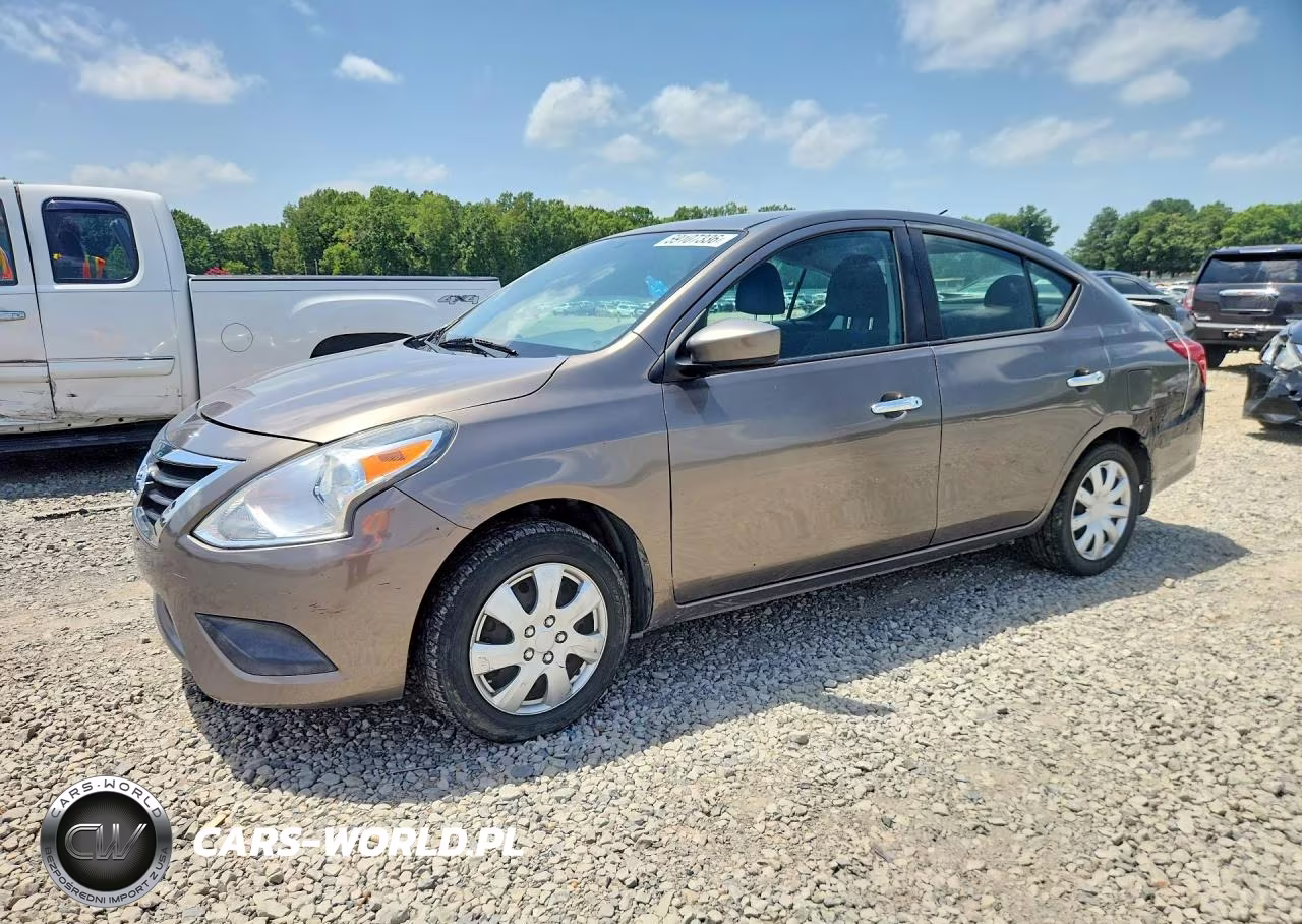 2015 Nissan Versa 1.6 Sv VIN:3N1CN7AP2FL883763 - 1