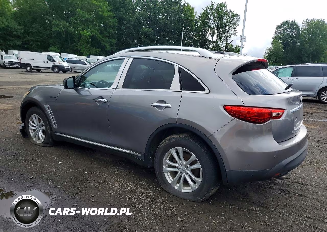 2010 Infiniti Fx35 Base VIN:JN8AS1MW1AM851791 - 2