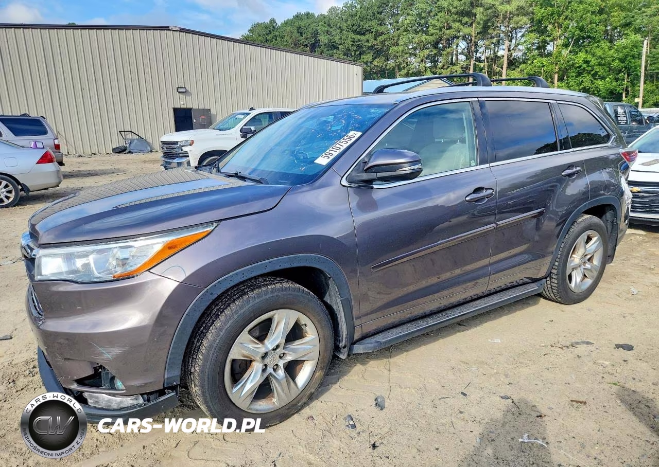 2015 Toyota Highlander Limited – zdjęcie 1 z 12