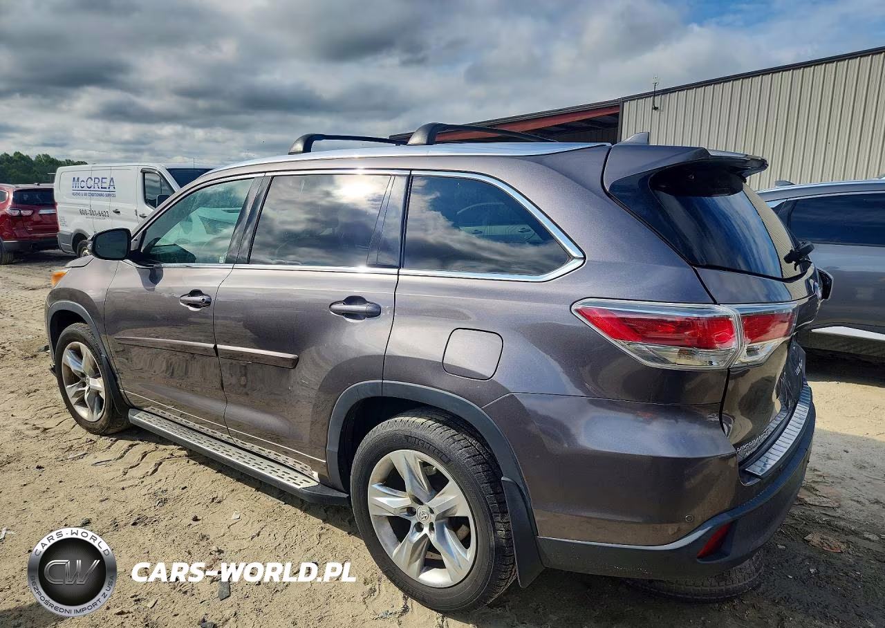 2015 Toyota Highlander Limited VIN:5TDDKRFH5FS117057 - 2