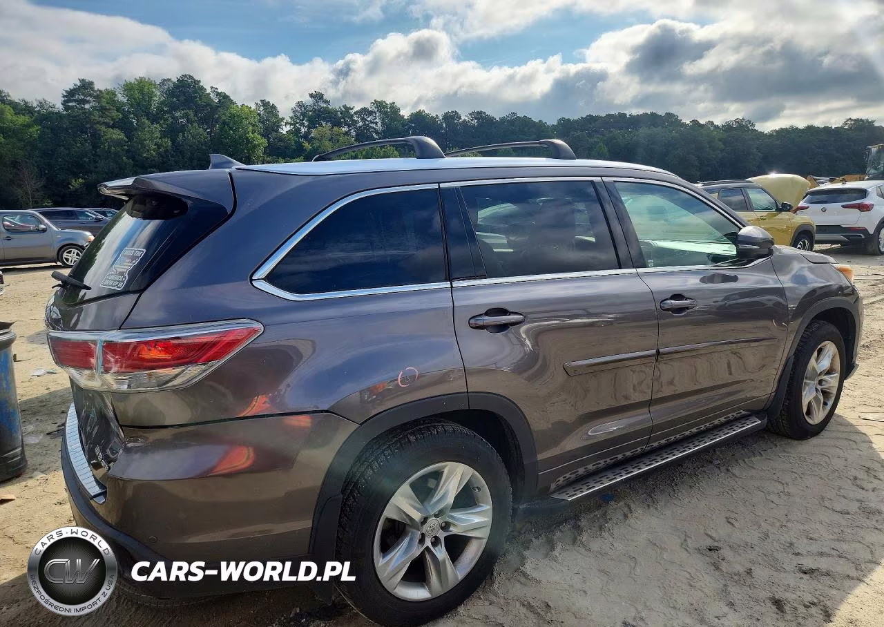 2015 Toyota Highlander Limited VIN:5TDDKRFH5FS117057 - 3