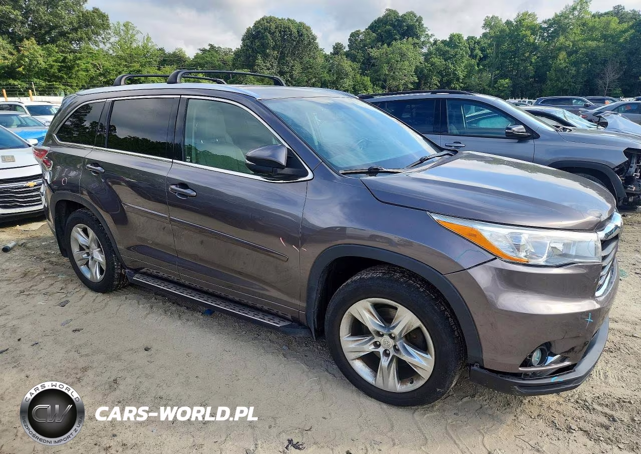 2015 Toyota Highlander Limited VIN:5TDDKRFH5FS117057 - 4