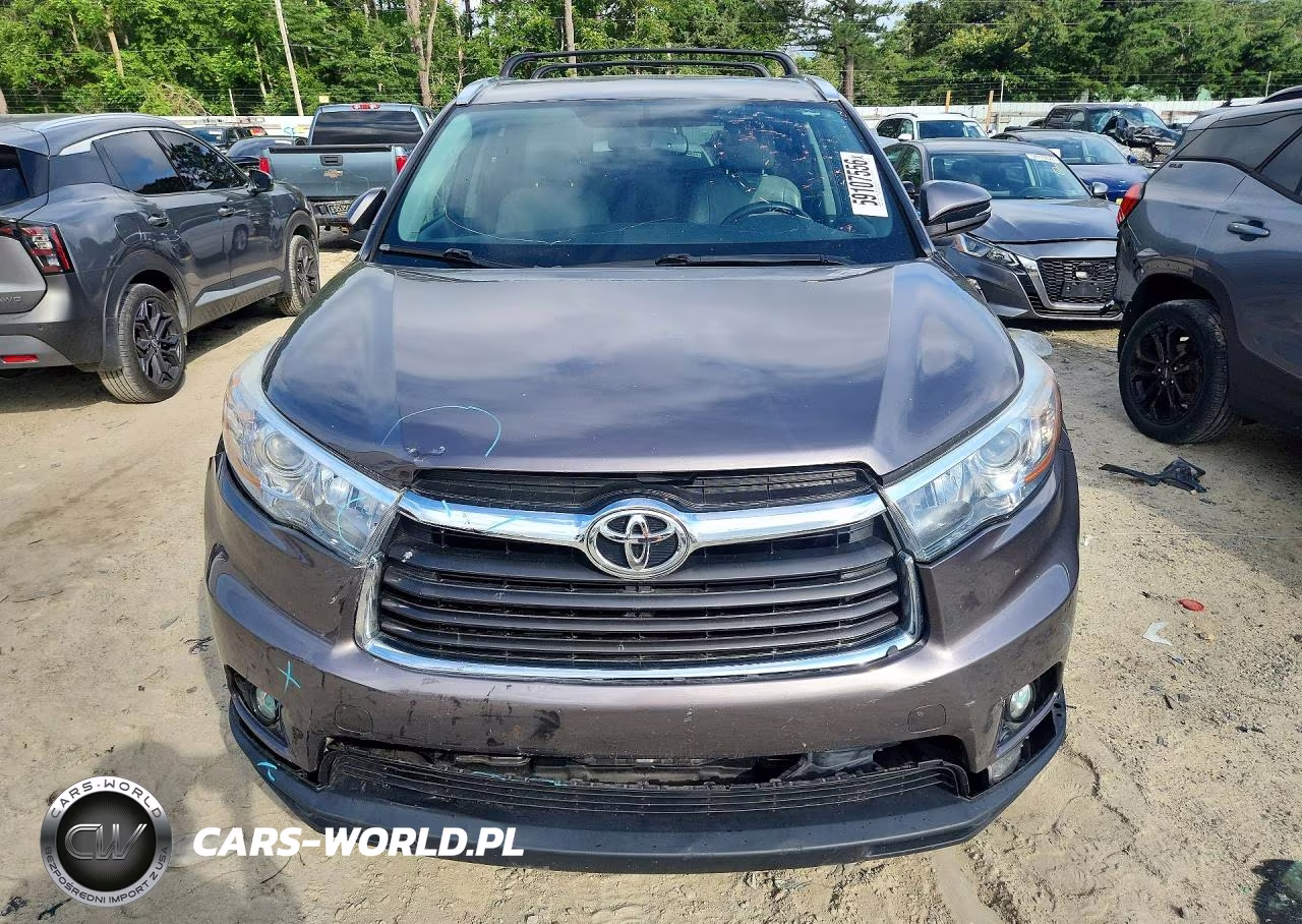 2015 Toyota Highlander Limited VIN:5TDDKRFH5FS117057 - 5