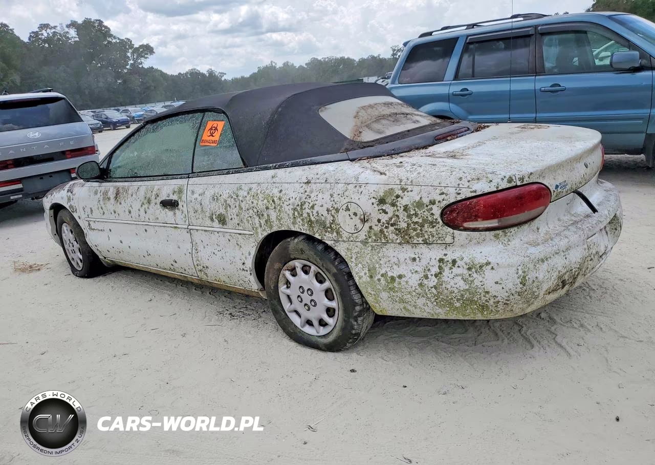2000 Chrysler Sebring Jx VIN:3C3EL45H4YT231196 - 2